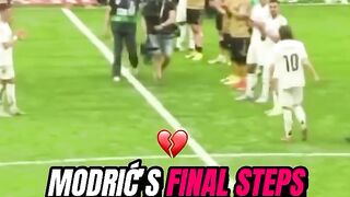 Luka Modrićs emotional farewell at the Bernabéu