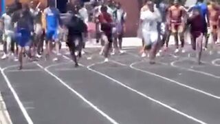 To Aura Farm the 100m shorts
