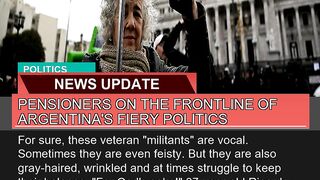 Pensioners on the Frontline of Argentinas Fiery P