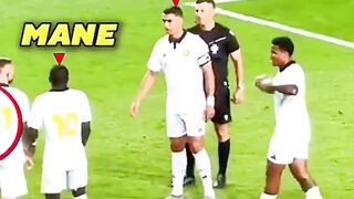 ketika sadio mane bercanda ingin mengambil eksekusi pinalti , king dodo membiarkan nya cr7 goat ronaldo cristiano alnassr