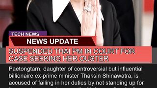 Suspended Thai Pm in Court for Case Seeking Her Ou