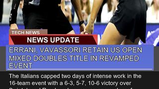 Errani Vavassori Retain US Open Mixed Doubles Tit