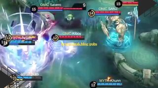 ONIC vs MYTH Pertarungan Panas, Adu Mekanik Tingkat Dewa!