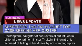 Suspended Thai Pm in Court for Case Seeking Her Ou 2
