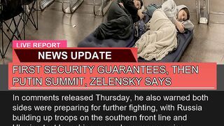 First Security Guarantees Then Putin Summit Zele