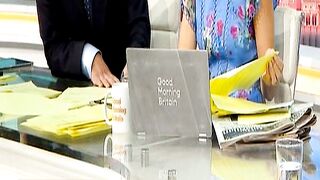 Charlotte Hawkins Gmb Blue Floral Dress is the Pe