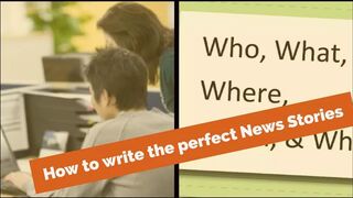 How to write the perfect News Stories