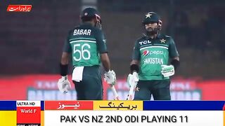 Pak vs nz 2nd odi palying11