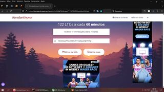 Faucet nova torneira konstantinova de litecoin reivendique a cada 60 minutos 124 ltc + prova pago