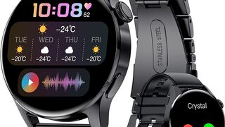 LIGE Smart Watch for Men with Bluetooth Voice Calls, 1.32'' HD