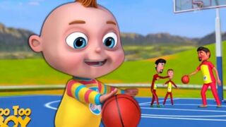 Basket Ball Jump Episode Too Too Boy Cartoon Animation For Children
