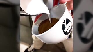 Amazing Cappuccino Latte Art Skills 2023