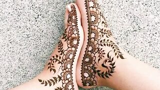 New best mehndi foot