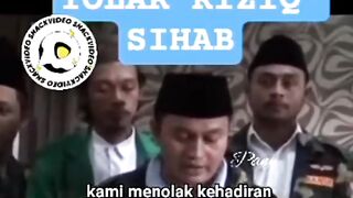 Tolak habib rizieq