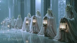 Princess Serenity first appearance scene - Sailor Soul AI Series