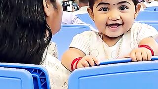 Cute little girl expresson