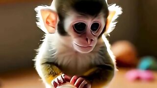 This Tiny Monkey Is Funnier Than Most People!  shorts  cuteanimals animals viralvideo viral