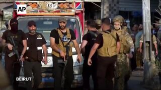 Palestinian factions in Lebanon begin handing over weapons at Beirut refugee