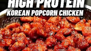 MOST DELICIOUS High Protein Korean Popcorn Chicken from panacaapalm shorts