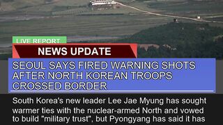 Seoul Says Fired Warning Shots After North Korean