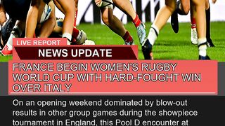 France Begin Womens Rugby World Cup with Hardfou