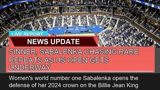 Sinner Sabalenka Chasing Rare Repeats as US Open