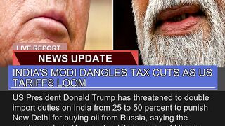Indias Modi Dangles Tax Cuts as US Tariffs Loom