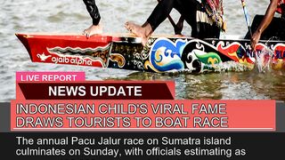 Indonesian Childs Viral Fame Draws Tourists to Bo