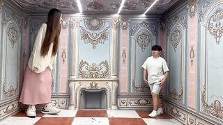 Амесова комната  это классический пример пространственной иллюзии.
