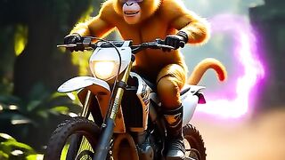 Monkey Bike Race