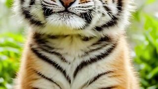 Cute Baby Tiger Playing  Having Fun  Adorable Tiger Cub Moments