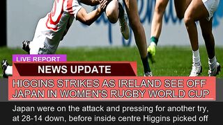 Higgins Strikes as Ireland See Off Japan in Women