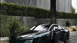 Elegant and charming dark green
