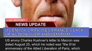 US Envoy Criticises Frances Lack of Action Over a
