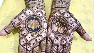 new baridel istlish mahndi design and simple Mahandi design hard to fingers mahndi design 3