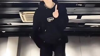 Our baby ziyu doing the dance trend.