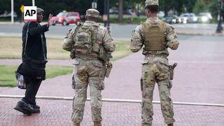 National Guard units start carrying firearms in