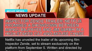 Inspector Zende Trailer Netflix Promises a Showdo