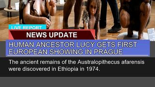 Human Ancestor Lucy Gets First European Showing in