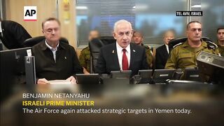 Netanyahu says Israels Air Force attacked strategic targets in