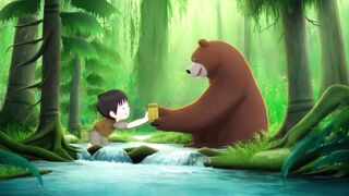 Kisah Anak Hutan dan Beruang Sahabatnya
