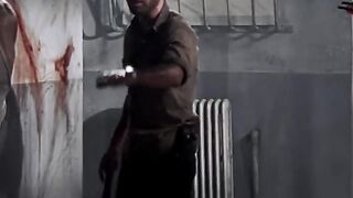 Rick Tells The Prisoners About The Apocalypse