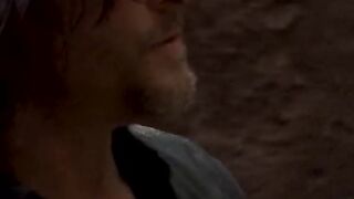 Rick And Daryl Argue About Negan  .