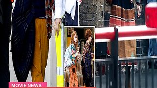 Harry Potters Ron Weasley and Family Seen Filming