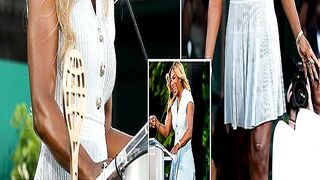 Serena Williams Flaunts Her Figure at the Ten