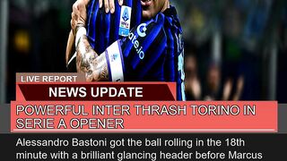 Powerful Inter Thrash Torino in Serie a Opener 2