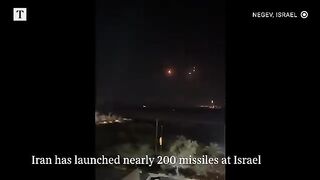 Irans attack on Israel unfolded