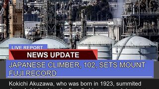 Japanese Climber Sets Mount Fuji Record
