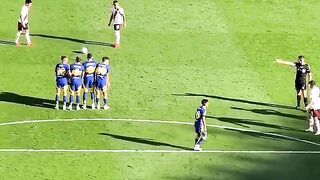 Mastantuono Free-kick Goal Boca Juniors vs Riverplate