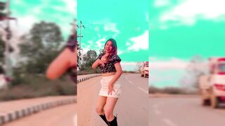 Indian Girl Sunita Poudel Dance